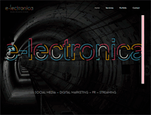 Tablet Screenshot of e-lectronica.com
